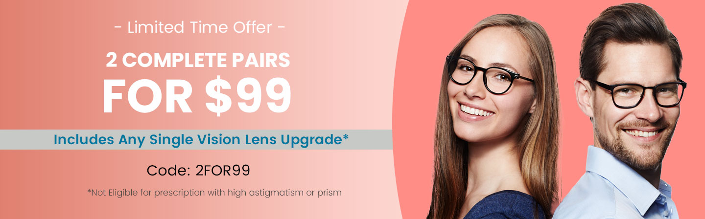 2 complete pairs for $99