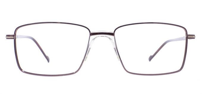 Picture of iLookGlasses MOMENTUM 6823 ESPRESSO - RECTANGLE,METAL,FULL-RIM,fashion,classic,office,everyday - prescription eyeglasses online Canada