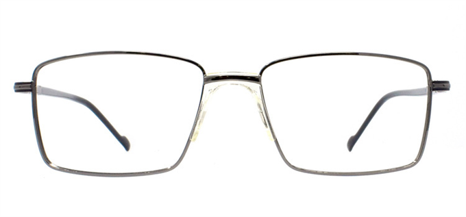 Picture of iLookGlasses OTTO GALAL GREY - RECTANGLE,METAL,FULL-RIM,fashion,classic,office,everyday - prescription eyeglasses online Canada
