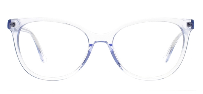 Picture of iLookGlasses DNA 9264 CLEAR - PLASTIC,OVAL,FULL-RIM,fashion,office,everyday - prescription eyeglasses online Canada
