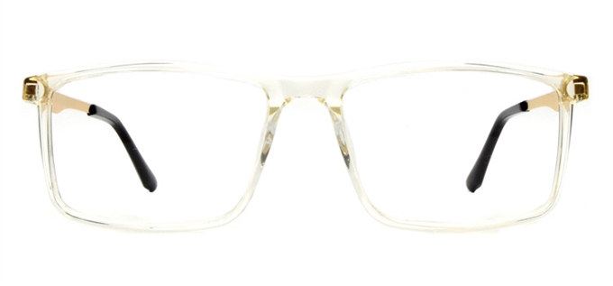 Picture of iLookGlasses DNA 9296 CLEAR - PLASTIC,RECTANGLE,FULL-RIM,fashion,office,everyday - prescription eyeglasses online Canada