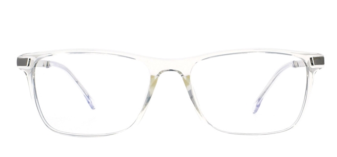 Picture of iLookGlasses DNA 9358 CLEAR - PLASTIC,RECTANGLE,FULL-RIM,fashion,light weight,office,everyday - prescription eyeglasses online Canada