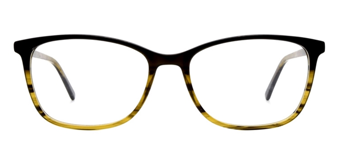Picture of iLookGlasses DNA 9409 OLIVE - PLASTIC,RECTANGLE,OVAL,FULL-RIM,fashion,office,everyday - prescription eyeglasses online Canada