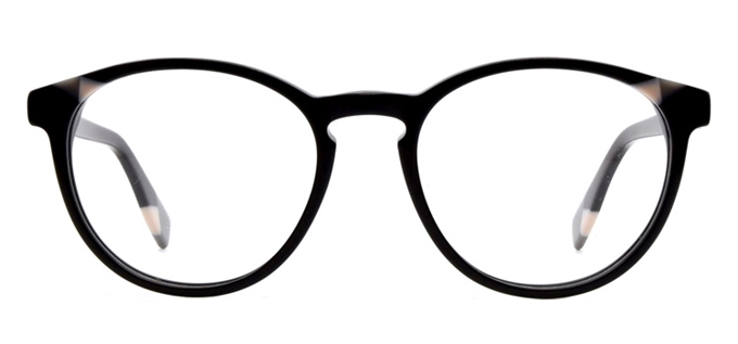 Picture of iLookGlasses DNA 9484 BLACK - PLASTIC,OVAL,FULL-RIM,fashion,office,everyday - prescription eyeglasses online Canada