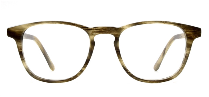 Picture of iLookGlasses DNA 9487 OAK - PLASTIC,OVAL,FULL-RIM,fashion,office,retro,everyday - prescription eyeglasses online Canada