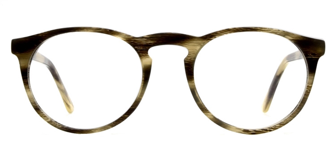 Picture of iLookGlasses DNA 9491 OAK - PLASTIC,OVAL,FULL-RIM,fashion,office,everyday - prescription eyeglasses online Canada