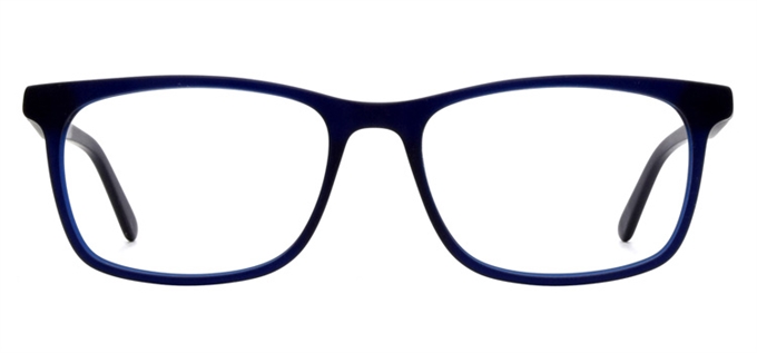 Picture of iLookGlasses DNA 9620 MATTE NAVY - PLASTIC,RECTANGLE,OVAL,FULL-RIM,fashion,office,everyday - prescription eyeglasses online Canada