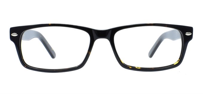 Picture of iLookGlasses DNA 7129 TORTOISE - PLASTIC,RECTANGLE,OVAL,FULL-RIM,fashion,classic,office,everyday - prescription eyeglasses online Canada