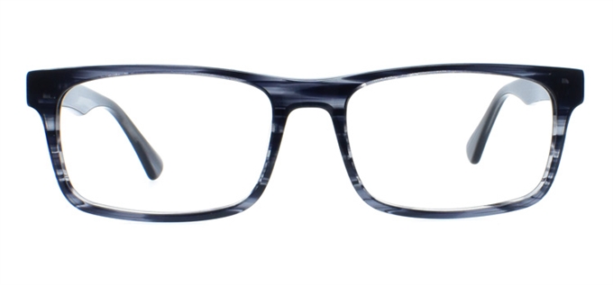 Picture of iLookGlasses DNA 7475 GREYSTRIPES - PLASTIC,RECTANGLE,FULL-RIM,fashion,office,everyday - prescription eyeglasses online Canada
