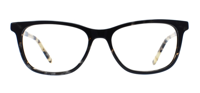 Picture of iLookGlasses DNA 8945 ESPRESSO / CREAM - PLASTIC,RECTANGLE,OVAL,FULL-RIM,fashion,office,everyday - prescription eyeglasses online Canada