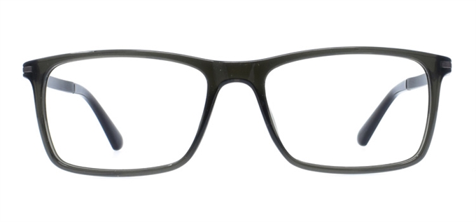 Picture of iLookGlasses DNA 9205 GREY / BLACK - PLASTIC,RECTANGLE,FULL-RIM,fashion,office,everyday - prescription eyeglasses online Canada