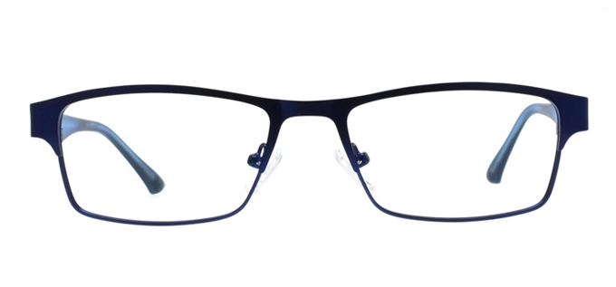 Picture of iLookGlasses MOMENTUM 6591 NAVY BLUE - RECTANGLE,METAL,OVAL,FULL-RIM,fashion,office,sporty,everyday - prescription eyeglasses online Canada