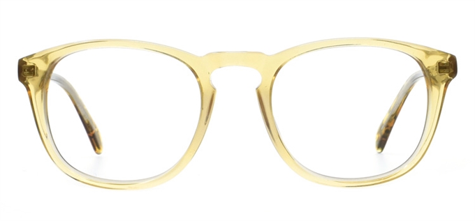 Picture of iLookGlasses DNA 8858 PINEAPPLE JUICE - PLASTIC,OVAL,FULL-RIM,fashion,office,everyday - prescription eyeglasses online Canada