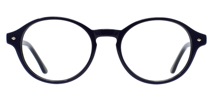 Picture of iLookGlasses DNA 8751 SAPPHIRE - PLASTIC,OVAL,FULL-RIM,fashion,office,everyday - prescription eyeglasses online Canada