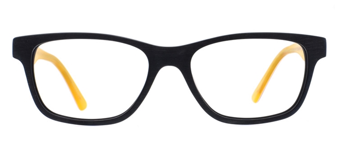 Picture of iLookGlasses DNA 8473 BLACK / PINK - PLASTIC,RECTANGLE,OVAL,FULL-RIM,fashion,office,everyday - prescription eyeglasses online Canada