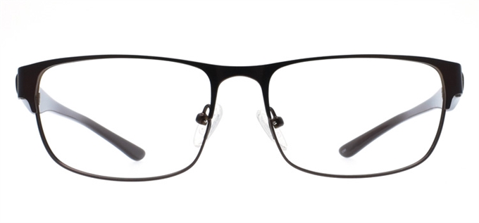 Picture of iLookGlasses MOMENTUM 6286 BROWN - METAL,OVAL,FULL-RIM,fashion,office,everyday - prescription eyeglasses online Canada