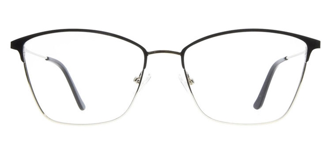 Picture of iLookGlasses OTTO BLYTHE BLACK - RECTANGLE,METAL,OVAL,FULL-RIM,fashion,light weight,office,everyday - prescription eyeglasses online Canada