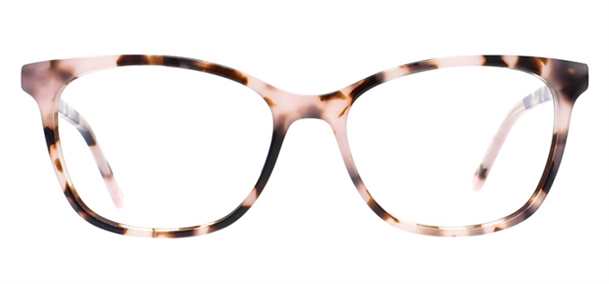 Picture of iLookGlasses DNA 9215 PINK TORTOISE SHELL - PLASTIC,RECTANGLE,OVAL,FULL-RIM,fashion,office,everyday - prescription eyeglasses online Canada