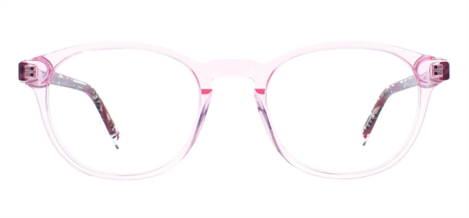 Picture of iLookGlasses DNA 9571 ROSE - PLASTIC,OVAL,FULL-RIM,fashion,office,everyday - prescription eyeglasses online Canada