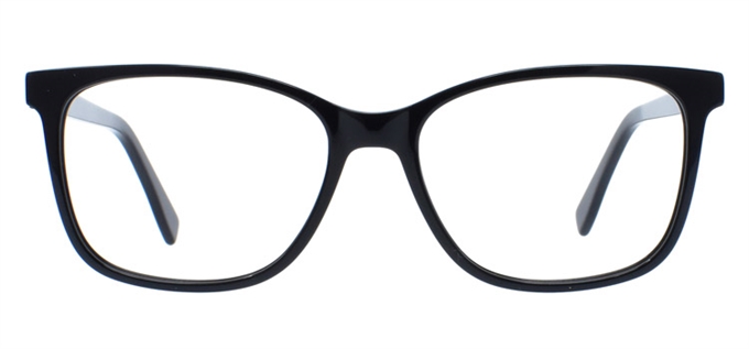 Picture of iLookGlasses DNA 9730 BLACK - PLASTIC,RECTANGLE,OVAL,FULL-RIM,fashion,office,everyday - prescription eyeglasses online Canada