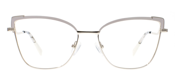 Picture of iLookGlasses OTTO MATTEA IVORY - RECTANGLE,METAL,OVAL,FULL-RIM,fashion,office,everyday,CAT-EYE - prescription eyeglasses online Canada