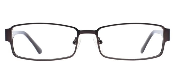 Picture of iLookGlasses MOMENTUM 7034 ESPRESSO - RECTANGLE,METAL,FULL-RIM,fashion,office,everyday - prescription eyeglasses online Canada