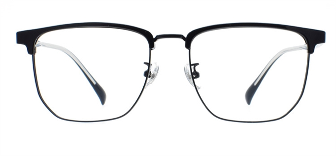 Picture of iLookGlasses MOMENTUM 7070 BLACK - RECTANGLE,METAL,FULL-RIM,fashion,office,retro,everyday - prescription eyeglasses online Canada