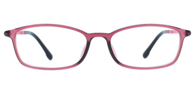 Picture of iLookGlasses DNA 9834 ROSE - PLASTIC,RECTANGLE,OVAL,FULL-RIM,fashion,light weight,office,everyday - prescription eyeglasses online Canada