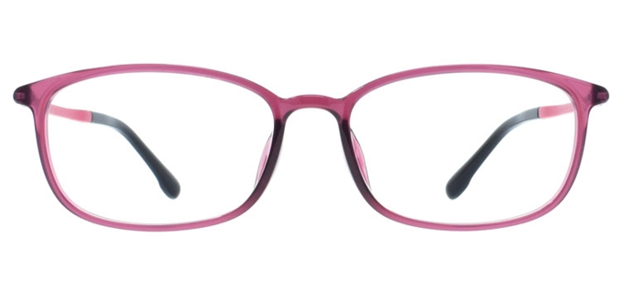 Picture of iLookGlasses DNA 9844 ROSE - PLASTIC,OVAL,FULL-RIM,fashion,light weight,office,sporty,everyday - prescription eyeglasses online Canada