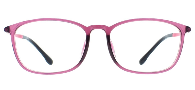 Picture of iLookGlasses DNA 9847 ROSE - PLASTIC,RECTANGLE,OVAL,FULL-RIM,fashion,light weight,office,sporty,everyday - prescription eyeglasses online Canada