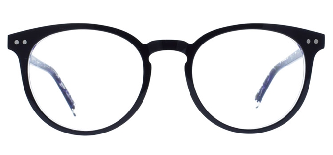 Picture of iLookGlasses DNA 5040 BLACKBERRY - PLASTIC,ROUND,FULL-RIM,fashion,office,retro,everyday - prescription eyeglasses online Canada