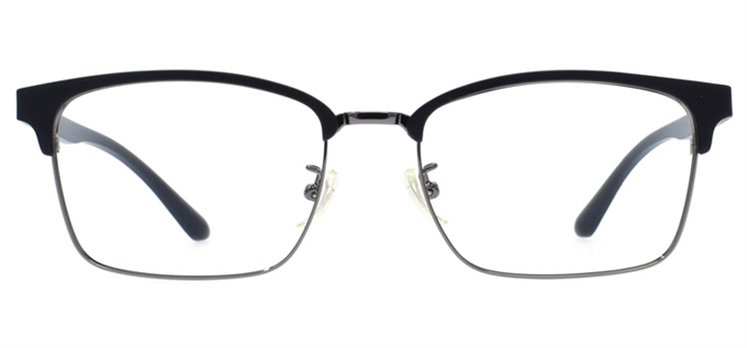 Picture of iLookGlasses MOMENTUM 7120 BLACK - RECTANGLE,METAL,FULL-RIM,fashion,office,everyday - prescription eyeglasses online Canada