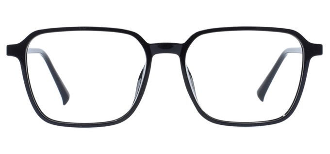 Picture of iLookGlasses DNA 9936 BLACK - PLASTIC,RECTANGLE,OVAL,FULL-RIM,fashion,light weight,office,sporty,everyday - prescription eyeglasses online Canada
