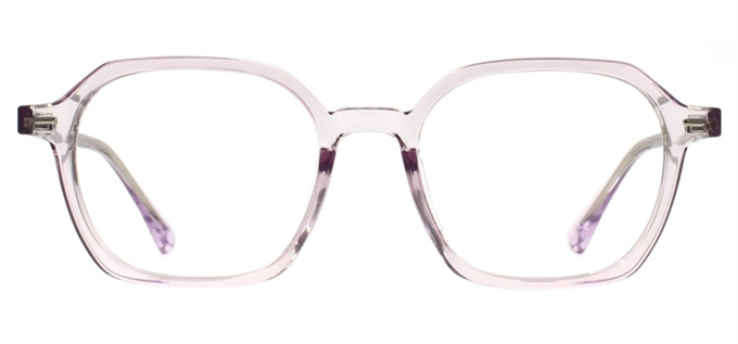 Picture of iLookGlasses DNA 9954 ROSE WATER - PLASTIC,RECTANGLE,FULL-RIM,fashion,office,everyday - prescription eyeglasses online Canada