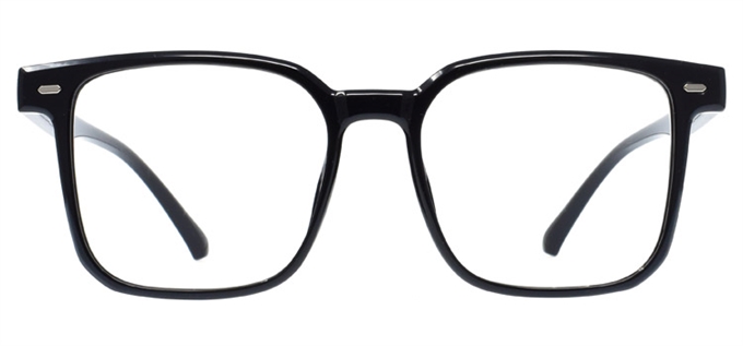 Picture of iLookGlasses DNA 2017 BLACK - PLASTIC,RECTANGLE,FULL-RIM,fashion,office,everyday - prescription eyeglasses online Canada