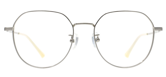 Picture of iLookGlasses OTTO ZILPAH CHROME - METAL,OVAL,ROUND,fashion,classic,light weight,office,retro,everyday - prescription eyeglasses online Canada