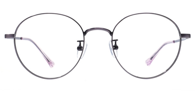 Picture of iLookGlasses OTTO REDFORD PURPLE - METAL,OVAL,ROUND,FULL-RIM,fashion,classic,light weight,office,retro,everyday - prescription eyeglasses online Canada