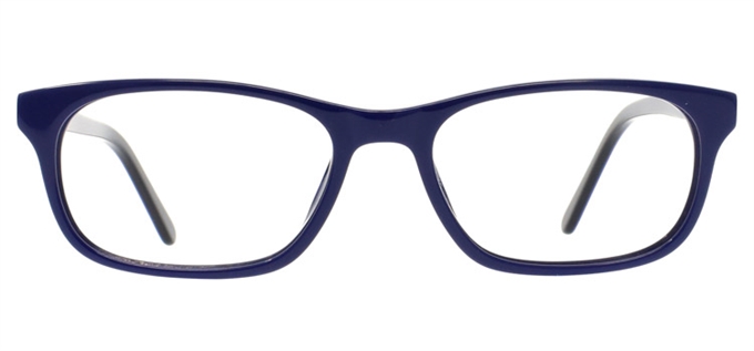 Picture of iLookGlasses DNA 2073 INDIGO - PLASTIC,RECTANGLE,OVAL,FULL-RIM,fashion,office,everyday - prescription eyeglasses online Canada