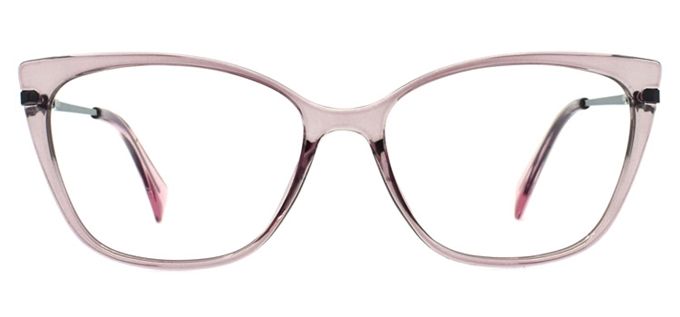 Picture of iLookGlasses DNA 2087 ROSEWATER - PLASTIC,RECTANGLE,OVAL,FULL-RIM,fashion,light weight,office,everyday - prescription eyeglasses online Canada
