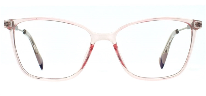 Picture of iLookGlasses DNA 2107 ROSEWATER - PLASTIC,RECTANGLE,OVAL,FULL-RIM,fashion,light weight,office,everyday - prescription eyeglasses online Canada