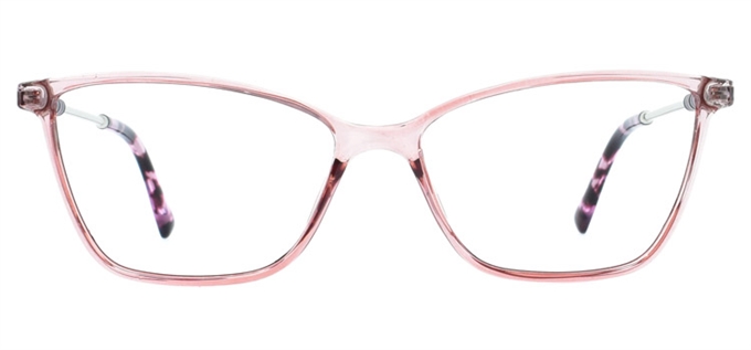 Picture of iLookGlasses DNA 2111 ROSEWATER - PLASTIC,RECTANGLE,OVAL,FULL-RIM,fashion,light weight,office,everyday - prescription eyeglasses online Canada