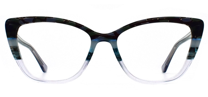 Picture of iLookGlasses DNA 2173 FOREST - PLASTIC,RECTANGLE,OVAL,FULL-RIM,fashion,office,everyday,CAT-EYE - prescription eyeglasses online Canada