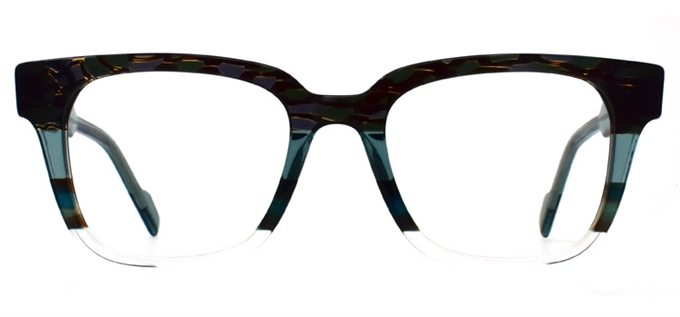 Picture of iLookGlasses DNA 2181 FOREST - PLASTIC,RECTANGLE,FULL-RIM,fashion,office,everyday - prescription eyeglasses online Canada