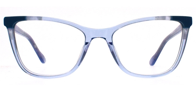 Picture of iLookGlasses DNA 2236 SKY BLUE - PLASTIC,RECTANGLE,OVAL,FULL-RIM,fashion,office,everyday,CAT-EYE - prescription eyeglasses online Canada