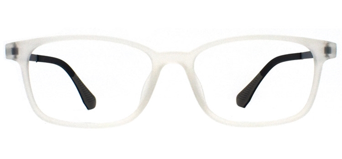 Picture of iLookGlasses DNA 2294 FROSTED WHITE - PLASTIC,RECTANGLE,OVAL,FULL-RIM,fashion,light weight,office,sporty,everyday - prescription eyeglasses online Canada