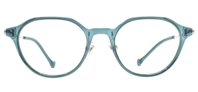 Picture of iLookGlasses DNA 2314 GREEN - PLASTIC,OVAL,FULL-RIM,fashion,light weight,office,everyday - prescription eyeglasses online Canada