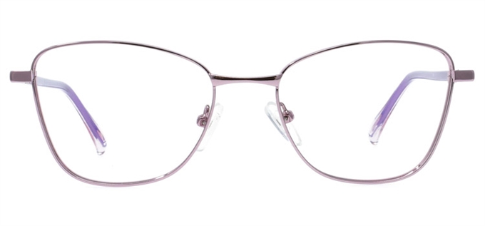 Picture of iLookGlasses OTTO MIRIELLE LAVENDER - RECTANGLE,METAL,OVAL,FULL-RIM,fashion,classic,light weight,office,everyday - prescription eyeglasses online Canada