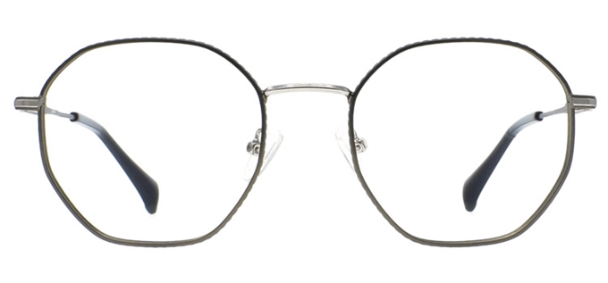 Picture of iLookGlasses OTTO FREDDIE BRONZE - METAL,OVAL,ROUND,FULL-RIM,fashion,office,everyday - prescription eyeglasses online Canada