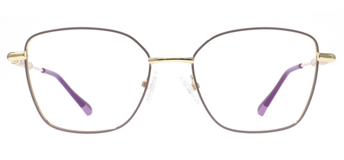 Picture of iLookGlasses OTTO LEONOR PURPLE - RECTANGLE,METAL,OVAL,FULL-RIM,fashion,light weight,office,everyday - prescription eyeglasses online Canada