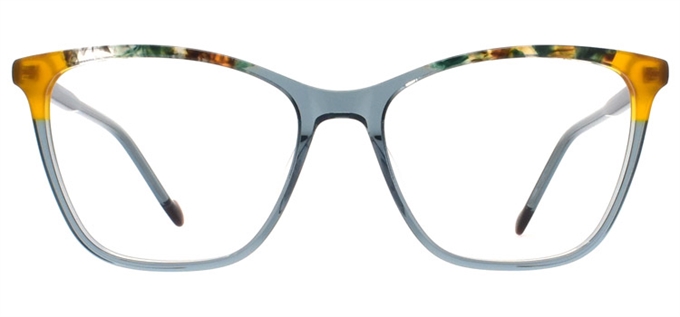 Picture of iLookGlasses DNA 2356 SPEARMINT - PLASTIC,RECTANGLE,OVAL,FULL-RIM,fashion,office,everyday - prescription eyeglasses online Canada
